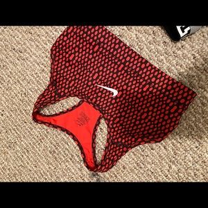 Red Nike Sports Bra